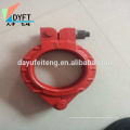 stainless steel t bolt hose clamp Used for concrete pump nozzle clamp concrete pump spare parts